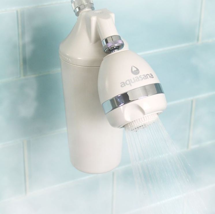 Aquasana Premium Shower Filter With Massaging Shower Head 